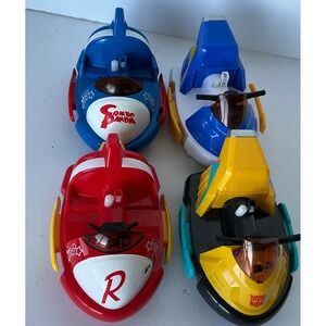 Jada Toys Ryan's World Transformers Bumper Car Set of 4 Combo Panda Red Titan OS